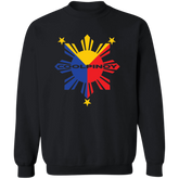 CoolPinoy Tricolor Unisex Crewneck Pullover Sweatshirt